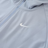 23-24 NK Grey Hoodie Jacket Tracksuit #NF01