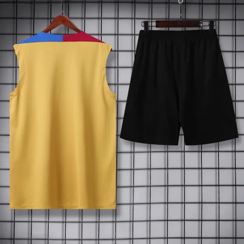 24-25 BAR Earthy Gold Tank top and shorts suit