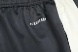 24-25 Man Utd Dark gray Kids Half Pull Tracksuit (童装)(半拉链)