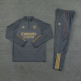 23-24 ARS Grey Half Pull Tracksuit (半拉链)