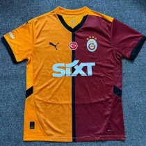 24-25 Galatasaray Home Fans Soccer Jersey *右袖广告
