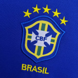 2004 Brazil Away Retro Fans Soccer Jersey