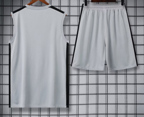 23-24 PSG Grey Tank top and shorts suit