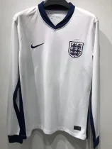 2024 England Home Long Sleeve Soccer Jersey (长袖)