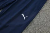 24-25 Marseille Light blue Half Pull Tracksuit (半拉链)(新标)