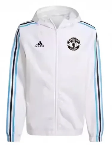 24-25 Man Utd White Windbreaker