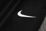 24-25 NK Black Half Pull Tracksuit #05(半拉链)(白色领)