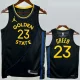 24-25 WARRIORS GREEN #23 Black Top Quality Hot Pressing NBA Jersey (Trapeze Edition)飞人版