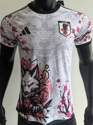25-26 Japan White Special Edition Player Version Soccer Jersey*狐狸