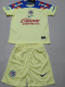 23-24 Club America Home Kids Soccer Jersey