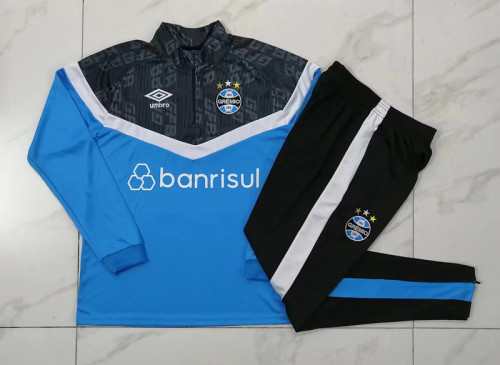 23-24 Gremio Light Blue Half Pull Tracksuit (半拉链) #B668