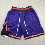 Raptors Purple City Edition Top Quality NBA Pocket Pants *猛龙