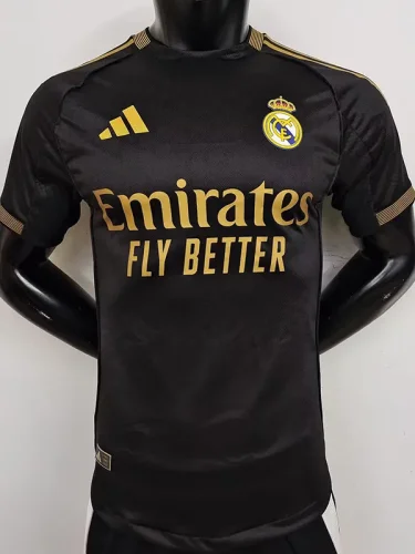25-26 RMA Black Special Edition Player Version Training shirts