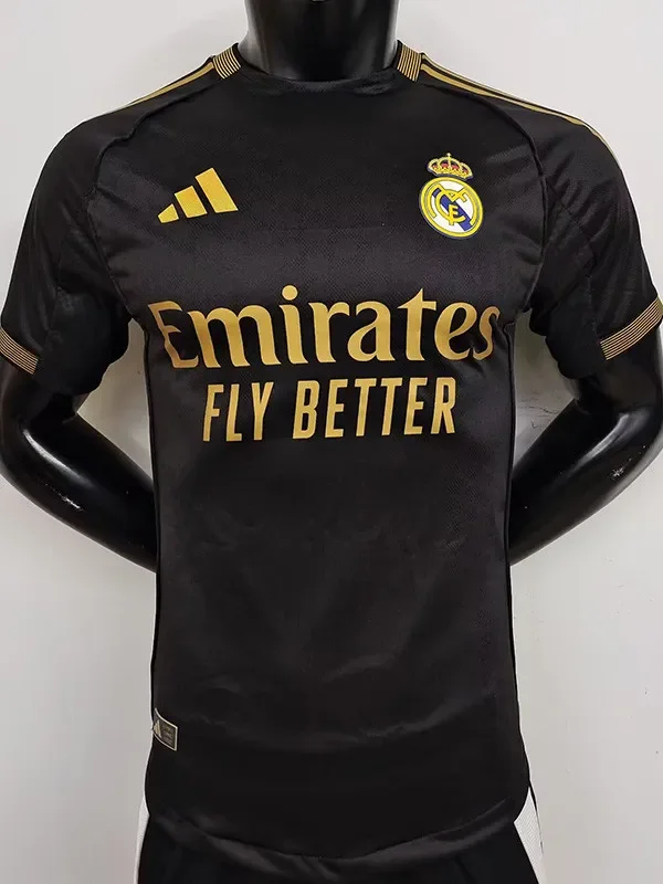 25-26 RMA Black Special Edition Player Version Training shirts