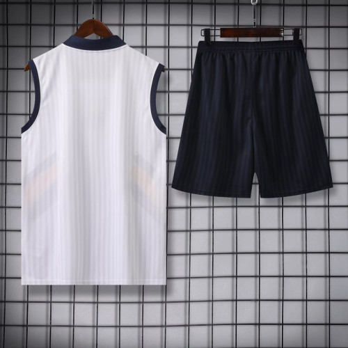23-24 RMA Casual Classic White Tank top and shorts suit