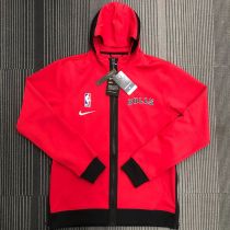 2022 Bulls Player GI Red Zip hoodie Jacket