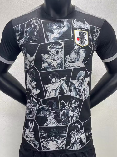 2023 Japan Anime Edition Black Player Version Soccer Jersey (黑动漫)