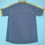 1999-2000 RMA Away Black Retro Soccer Jersey
