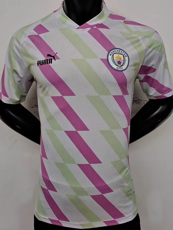 2023 Man City Tricolor Player Version Training Shirts