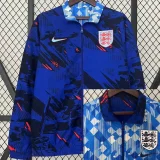 24-25 England Royal blue & Blue Double Sided Windbreaker (双面风衣)