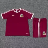 24-25 Mexico Jujube Red Training Short Suit