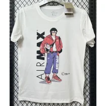 T123 NK White High Quality Casual T-Shirt #篮球男孩 T123 NK White High Quality Casual T-Shirt #篮球男孩