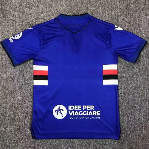 24-25 Sampdoria Home Fans Soccer Jersey