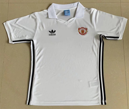1980 Man Utd Away Retro Soccer Jersey