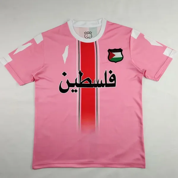 2024-25 Palestina FC Pink Fans Soccer Jersey