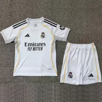 25-26 RMA White Special Edition Kids Soccer Jersey