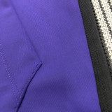 2022 SUNS Player GI Purple Zip hoodie Jacket