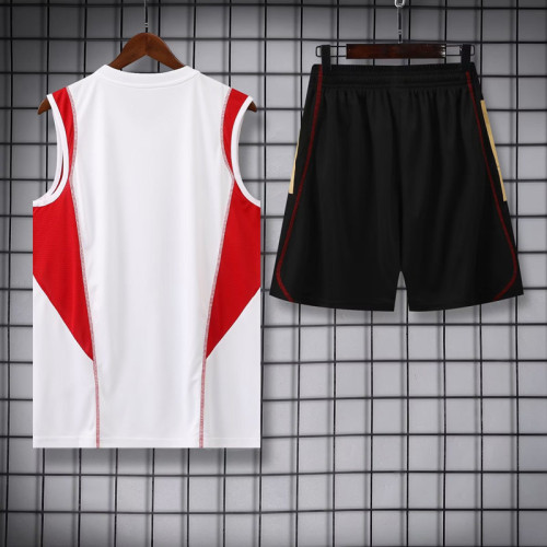 23-24 Sao Paulo White Tank top and shorts suit