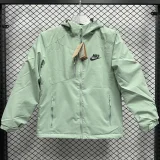 2024 NK Thickened warm Green Outdoor Jackets #F2 加绒冲锋衣