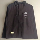 24-25 Man Utd Black Windbreaker