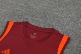 23-24 Man Utd Red Tank top and shorts suit