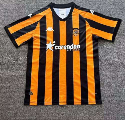 24-25 Hull City Home Fans Soccer Jersey