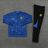 23-24 INT Blue Jacket Tracksuit #01(带印花)