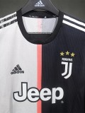 2019-2020 JUV Home Player Version 球员 Retro Soccer Jersey