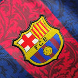 23-24 BAR Special Edition Red Blue Training Shirts (印花)