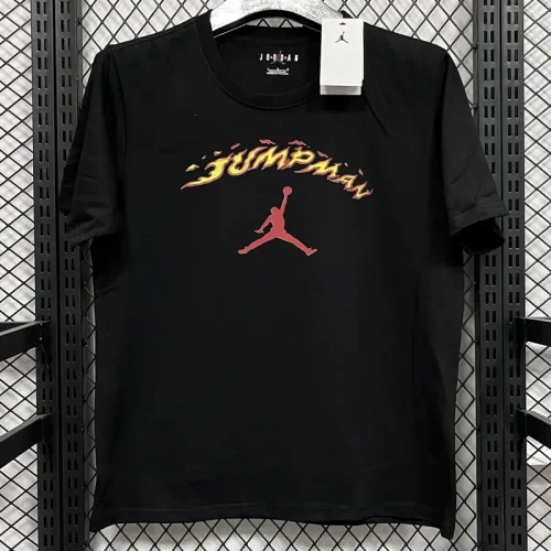 T266 Jordan Black High Quality Casual T-Shirt