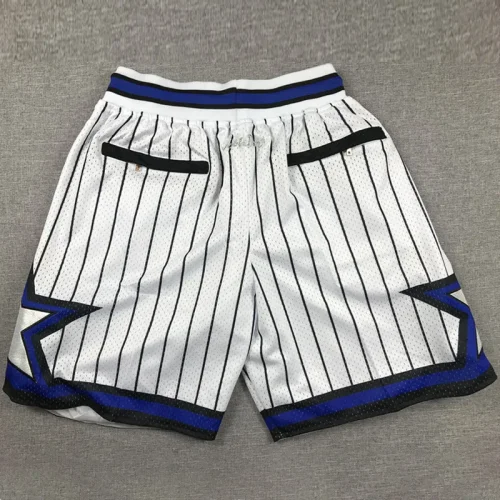 Magic White City Edition Top Quality NBA Pocket Pants #魔术队