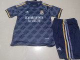 23-24 RMA Away Kids Soccer Jersey