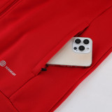 23-24 Flamengo Red Jacket Tracksuit #01