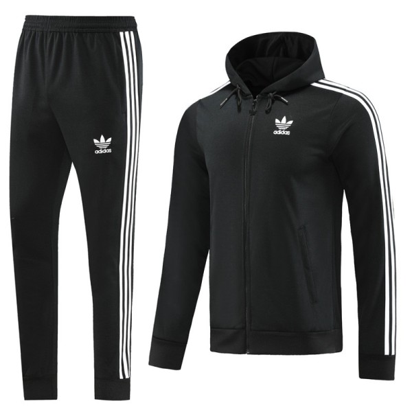 23-24 AD Black Hoodie Jacket Tracksuit #AM02