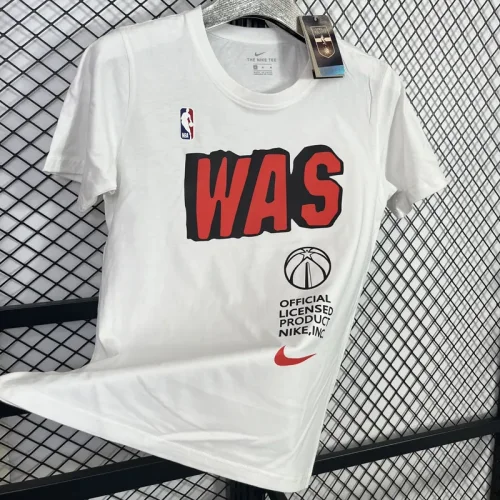 T115 Wizards WAS White High Quality Casual T-Shirt