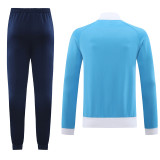 23-24 Man City Sky Blue Jacket Tracksuit #02