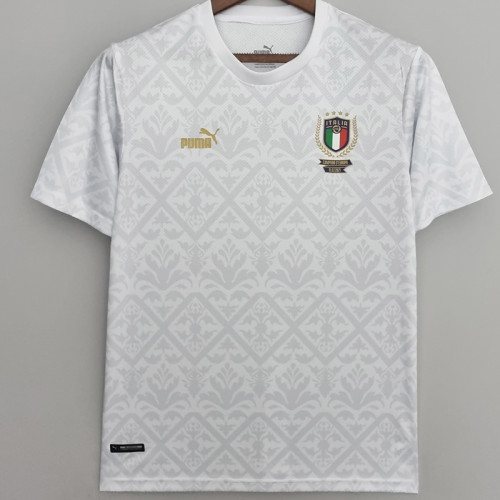 2022 Italy European Champion Special Edition White Soccer Jersey