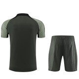 23-24 BAR Army Green Training Short Suit