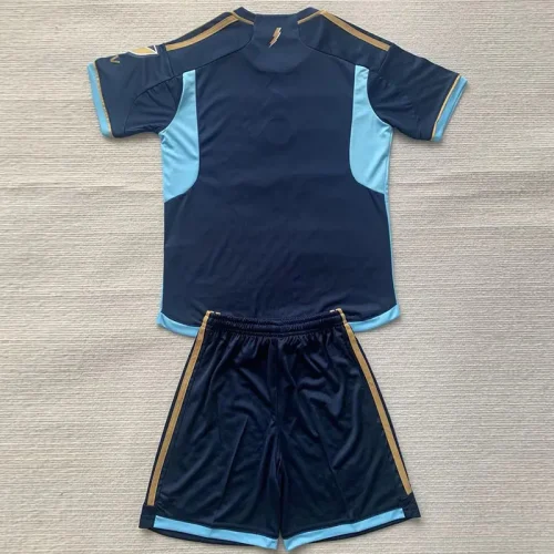 24-25 Philadelphia Union Home Kids Soccer Jersey (带章)