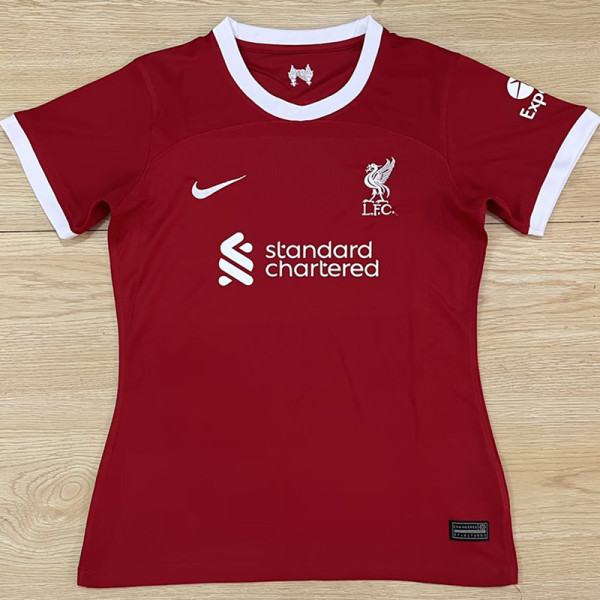 23-24 LIV Home Women Soccer Jersey (女)